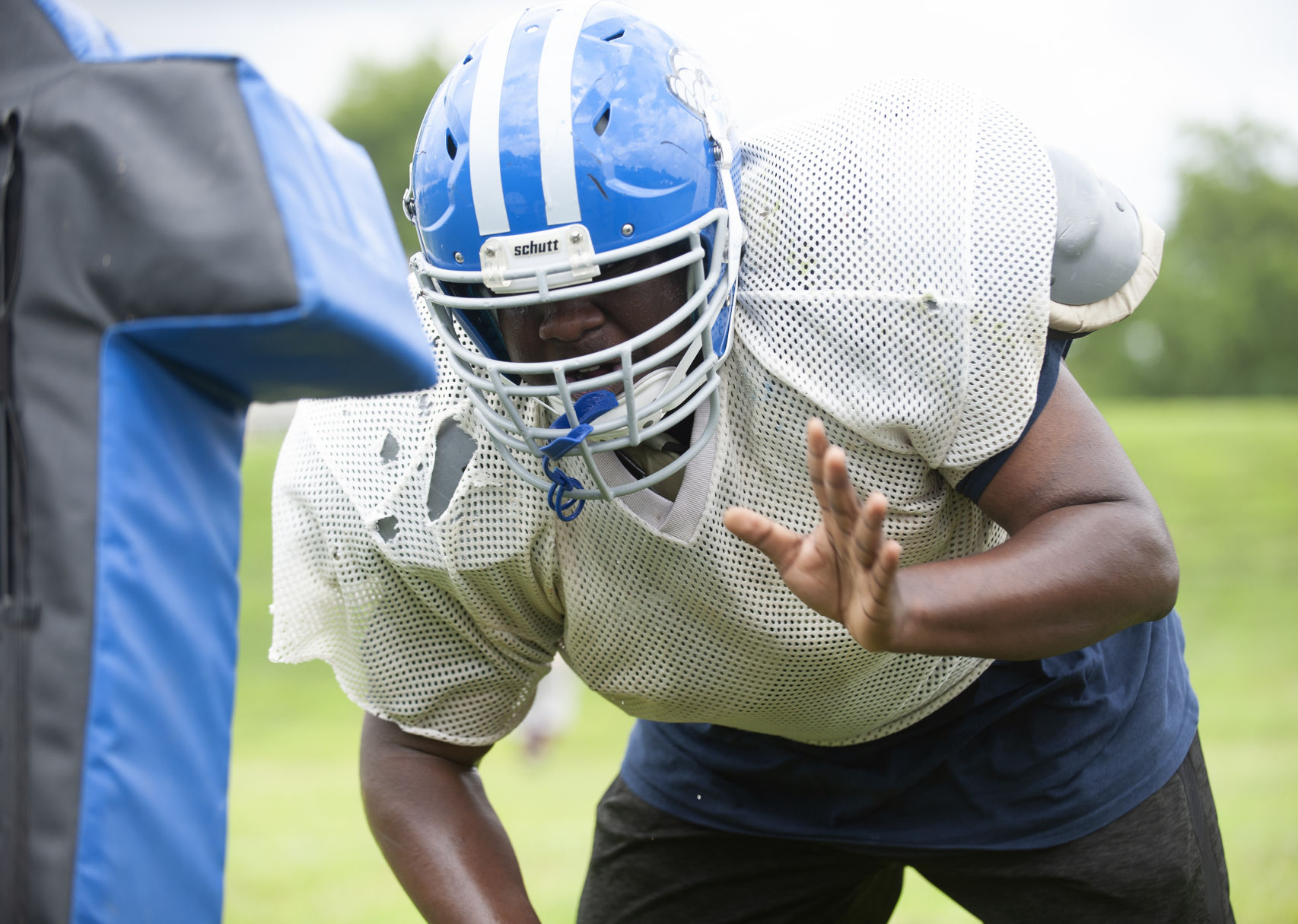 Riverview Gardens football practice
